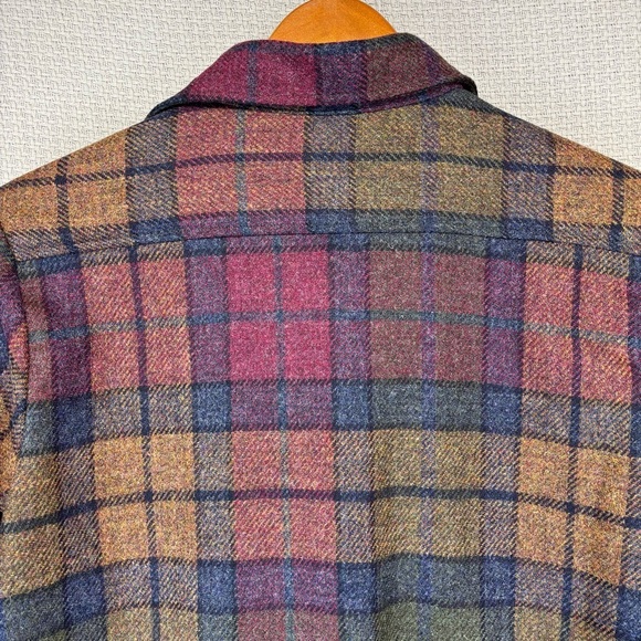 The Oxford Shirt Company Women’s Flannel Plaid Button Up Shirt Sz 10 Vintage EUC - Picture 6 of 8